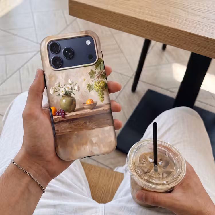 Telefoonhoesje Toughcase - Bloemen - Fruit - Stilleven — 4