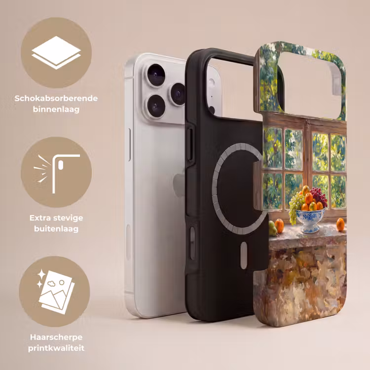 Telefoonhoesje Toughcase - Fruit - Vensterbank - Natuur — 3
