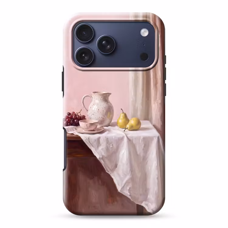 Telefoonhoesje Toughcase - Stilleven - Fruit - Roze — 1