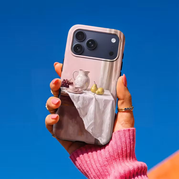 Telefoonhoesje Toughcase - Stilleven - Fruit - Roze — 2