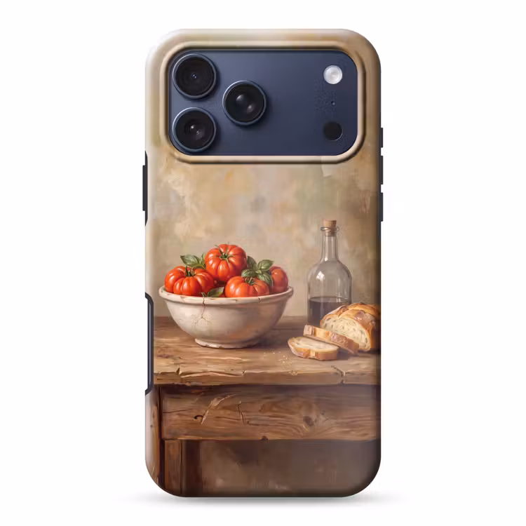 Telefoonhoesje Toughcase - Tomaten - Kom - Eten — 1