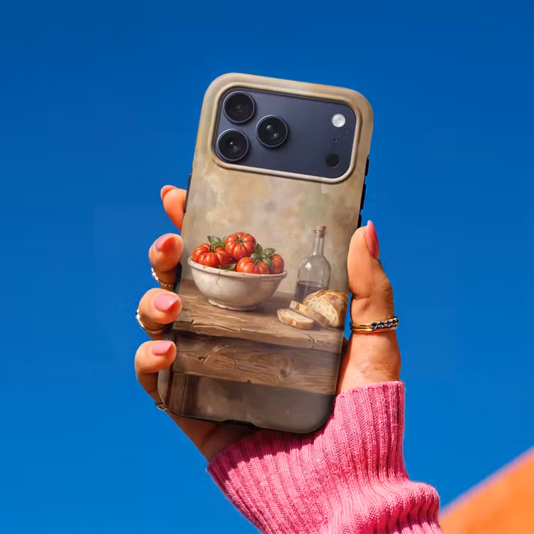 Telefoonhoesje Toughcase - Tomaten - Kom - Eten — 2