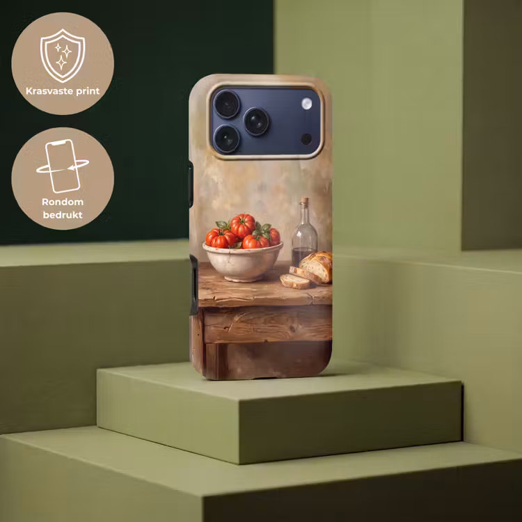 Telefoonhoesje Toughcase - Tomaten - Kom - Eten — 7