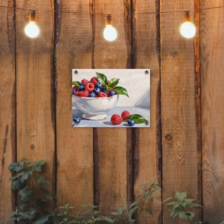Tuinposter - Bessen - Kom - Eten — 2