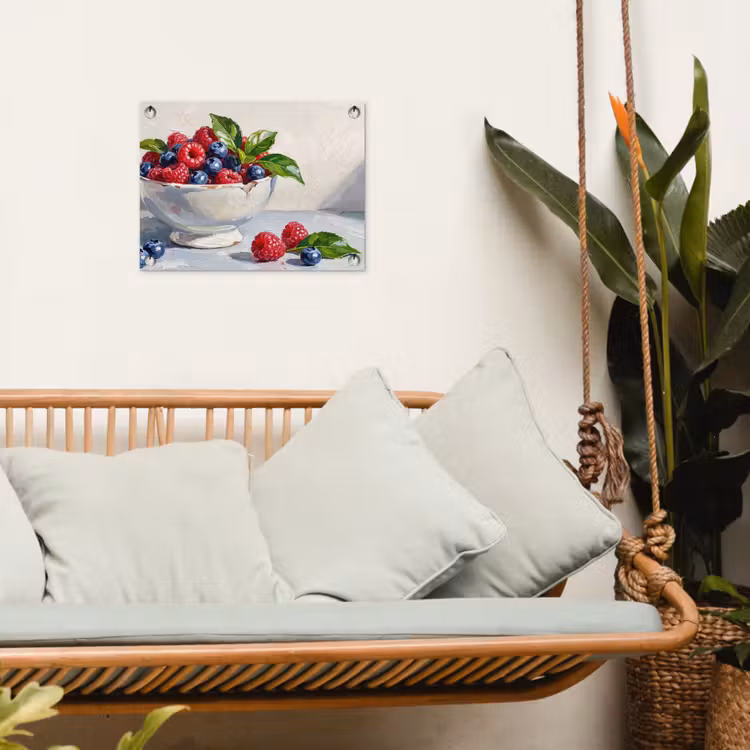 Tuinposter - Bessen - Kom - Eten — 5