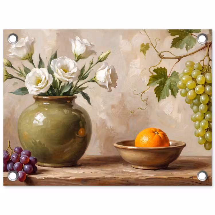 Tuinposter - Bloemen - Fruit - Stilleven — 1