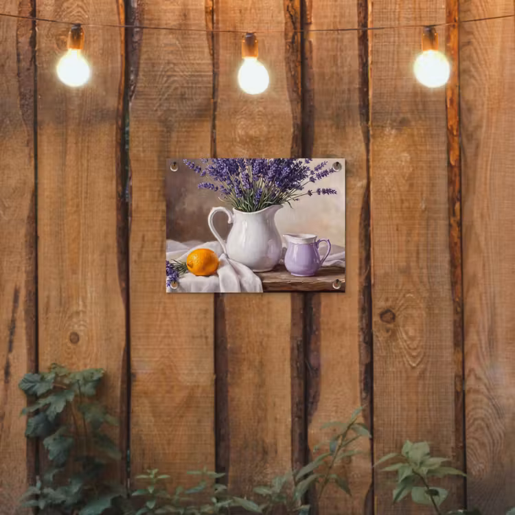 Tuinposter - Bloemen - Stilleven - Paars — 2