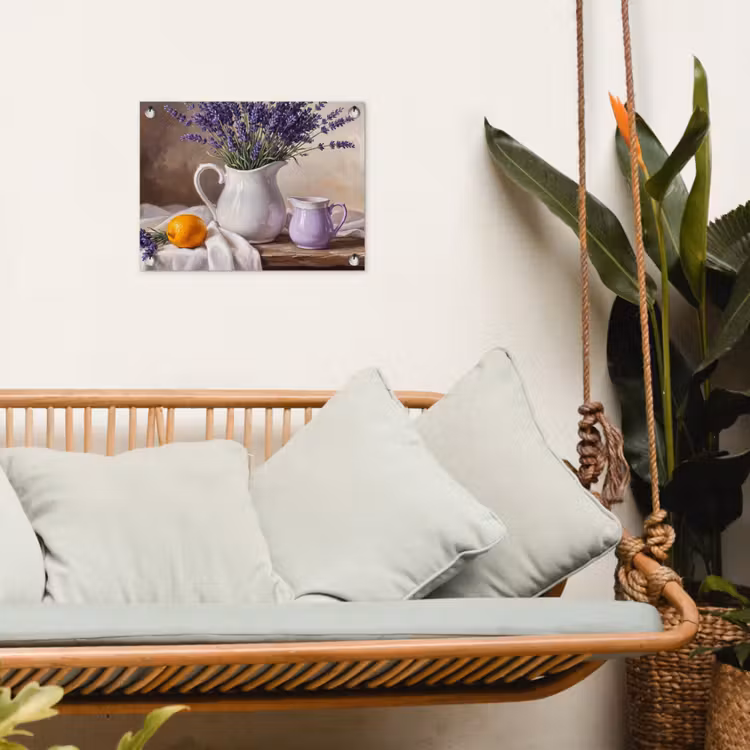 Tuinposter - Bloemen - Stilleven - Paars — 5