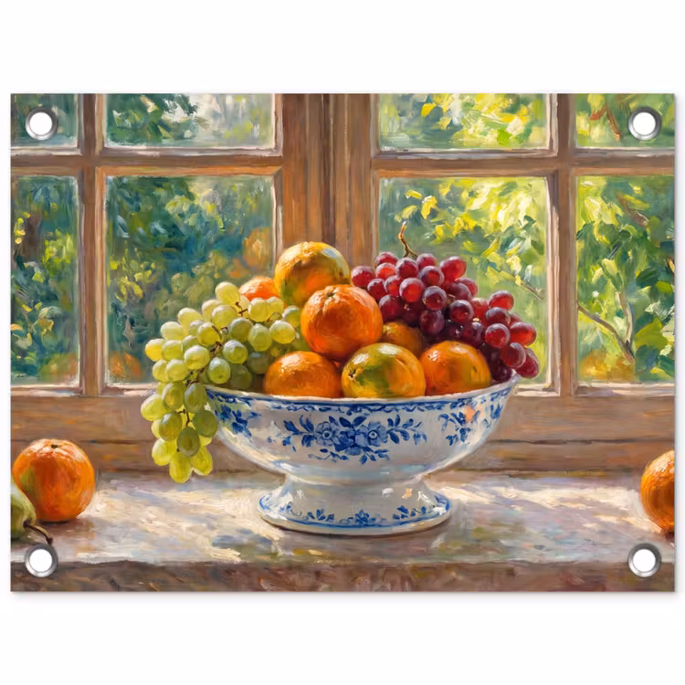 Tuinposter - Fruit - Vensterbank - Natuur — 1