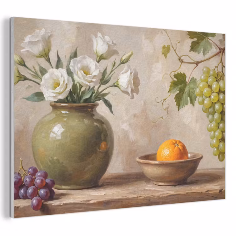 Akoestisch schilderij - Bloemen - Fruit - Stilleven — 1