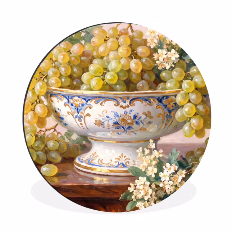 Wandcirkel - Aluminium - Fruit - Stilleven - Klassiek — 1