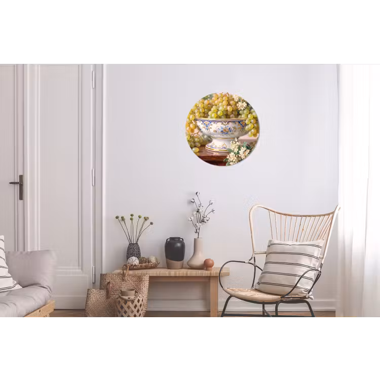 Wandcirkel - Aluminium - Fruit - Stilleven - Klassiek — 2