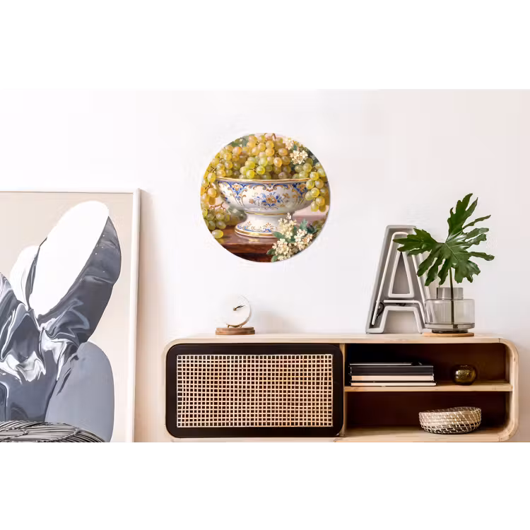 Wandcirkel - Aluminium - Fruit - Stilleven - Klassiek — 3