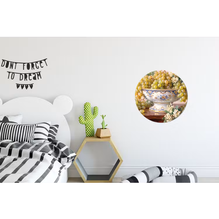 Wandcirkel - Aluminium - Fruit - Stilleven - Klassiek — 5
