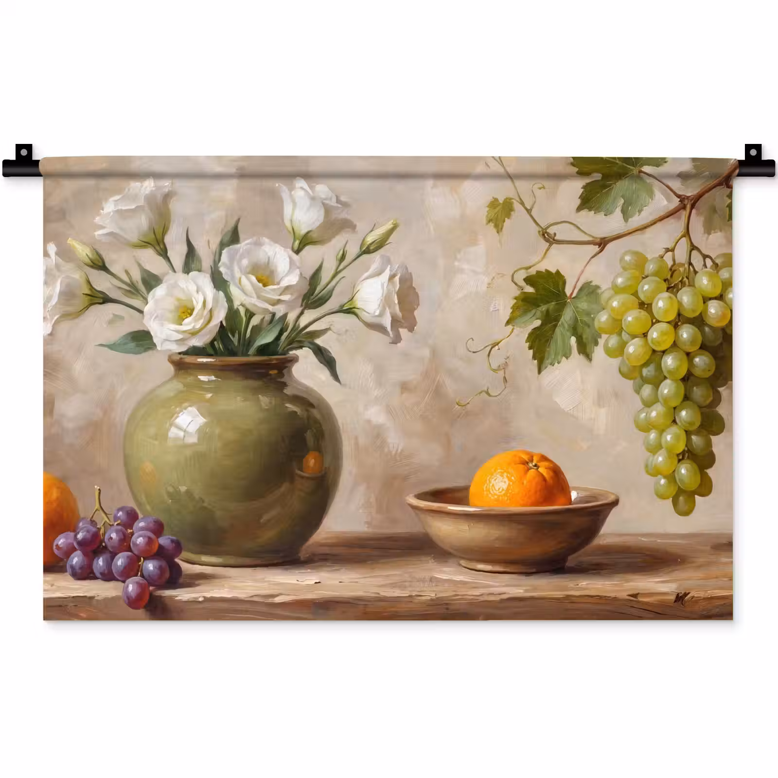 Wandkleed - Bloemen - Fruit - Stilleven — 1