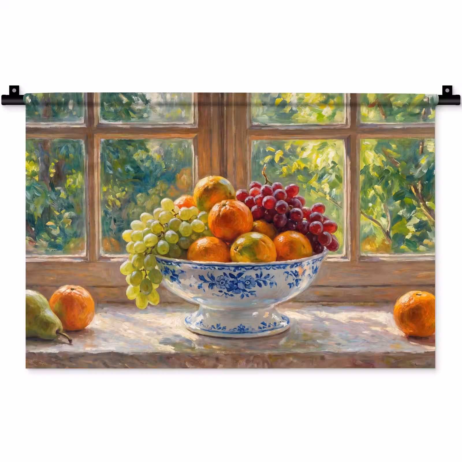 Wandkleed - Fruit - Vensterbank - Natuur — 1