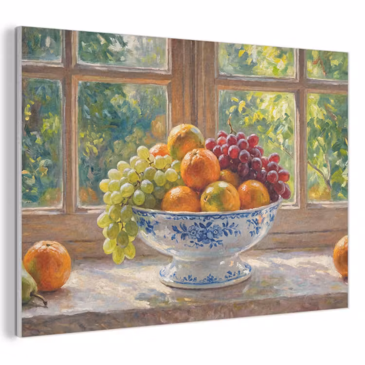 Akoestisch schilderij - Fruit - Vensterbank - Natuur — 1