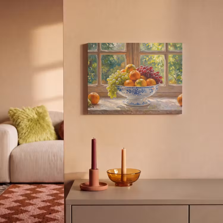 Akoestisch schilderij - Fruit - Vensterbank - Natuur — 2