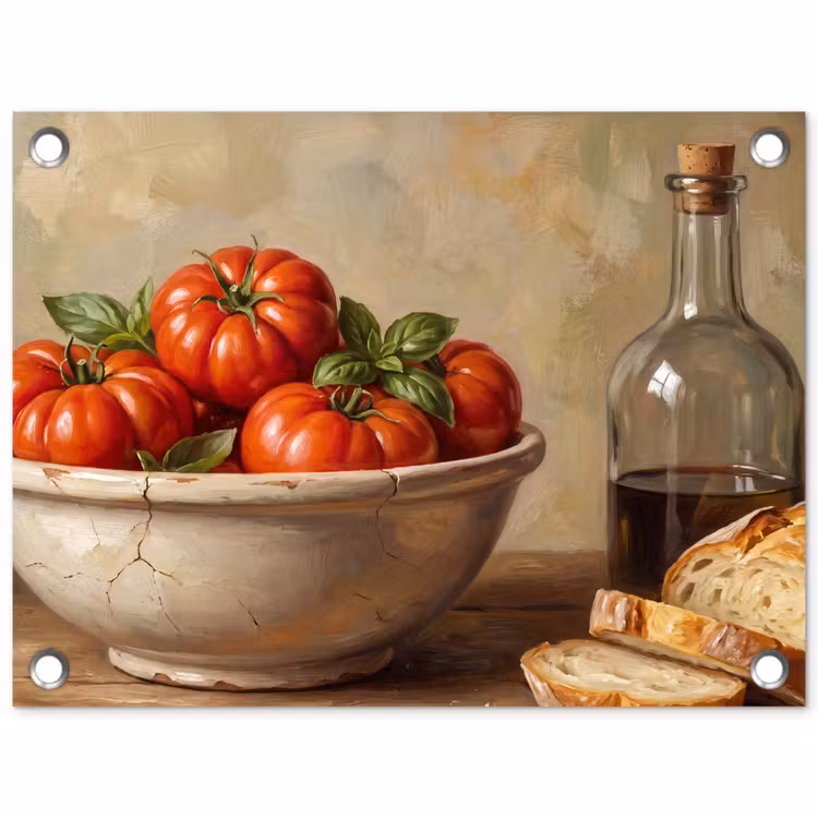 Tuinposter - Tomaten - Kom - Eten — 1