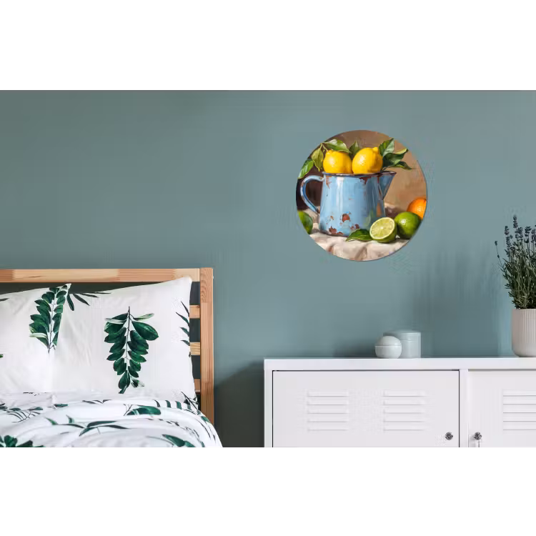 Wandcirkel - Aluminium - Eten - Stilleven - Klassiek — 4