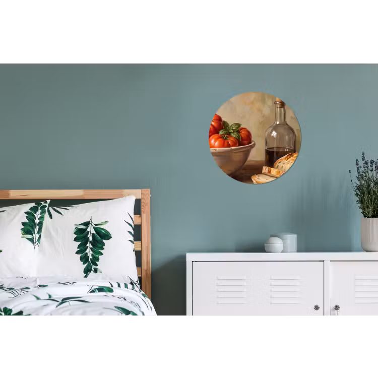 Wandcirkel - Aluminium - Tomaten - Kom - Eten — 4