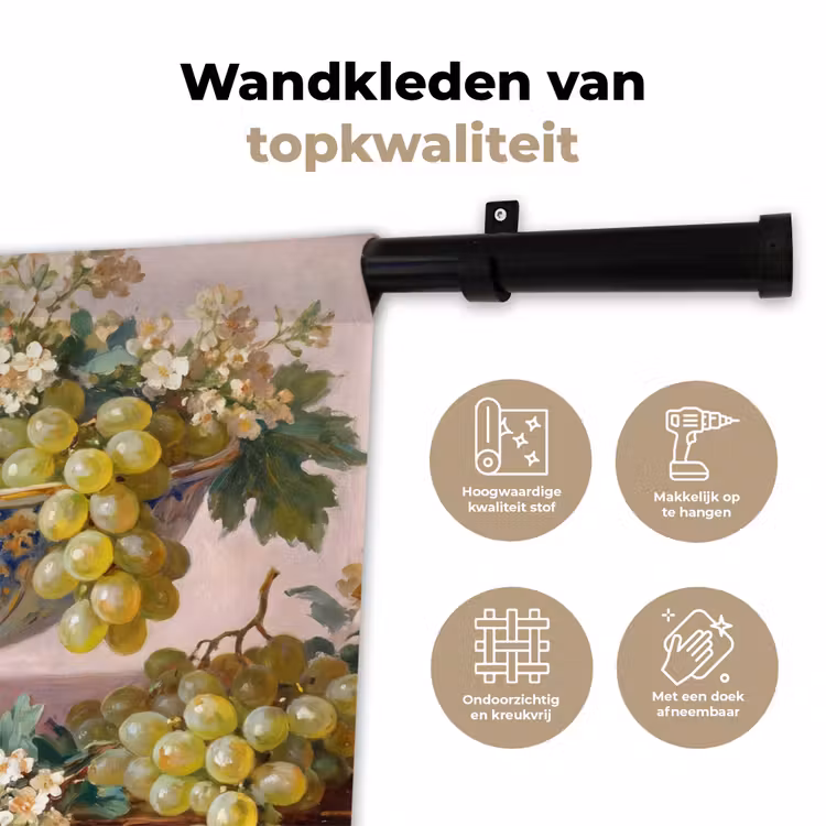 Wandkleed - Fruit - Stilleven - Klassiek — 3