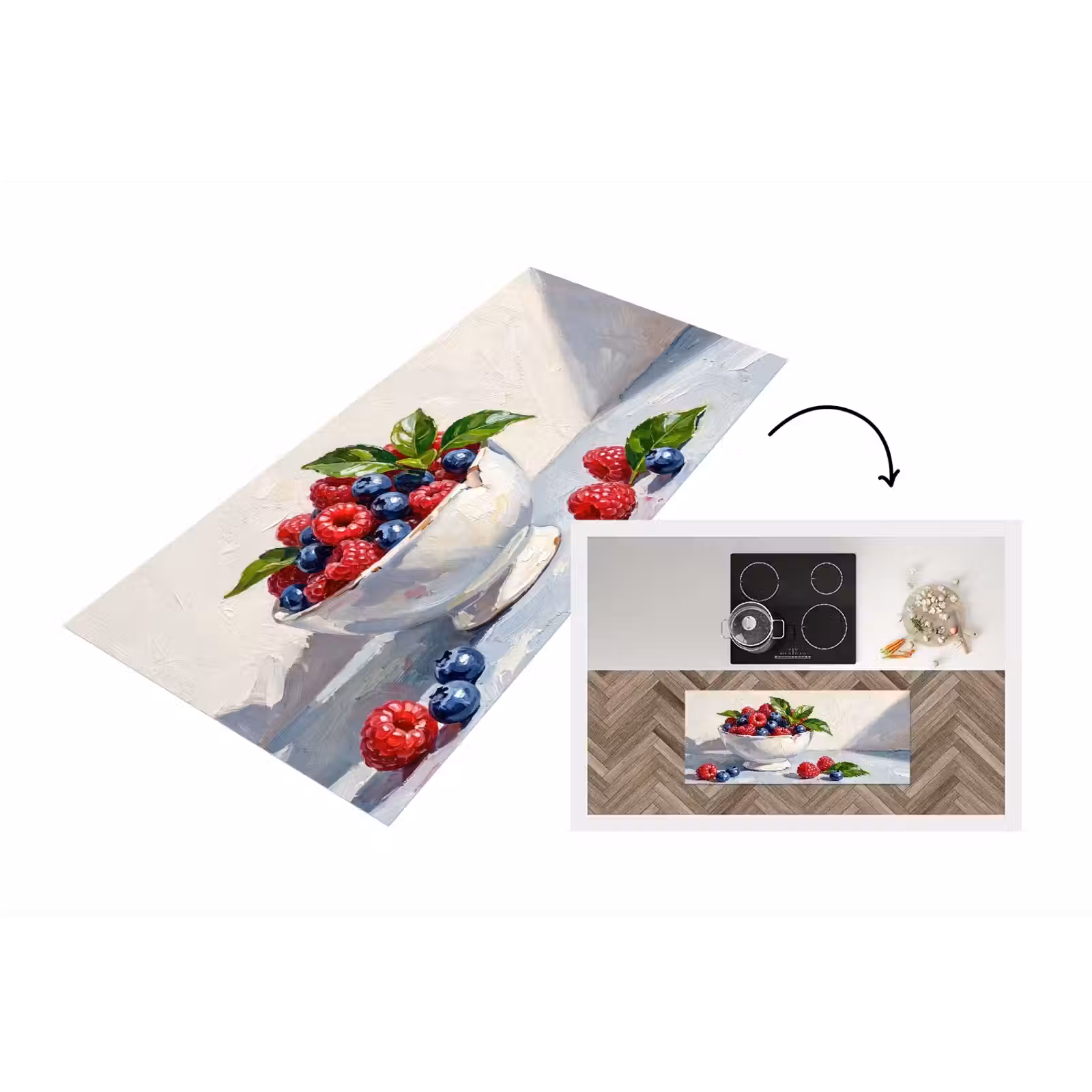 Keukenloper - Bessen - Kom - Eten — 1