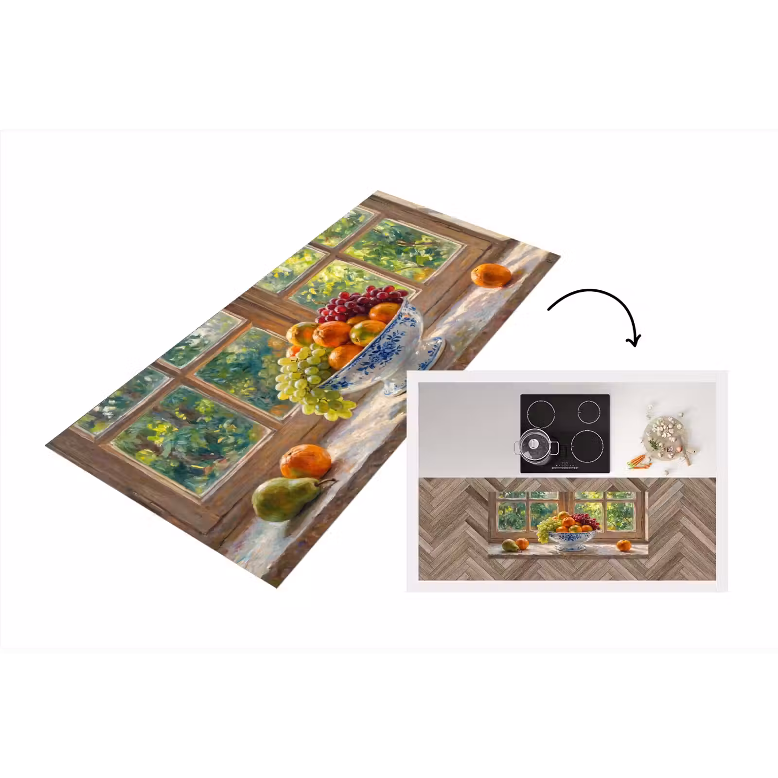 Keukenloper - Fruit - Vensterbank - Natuur — 1