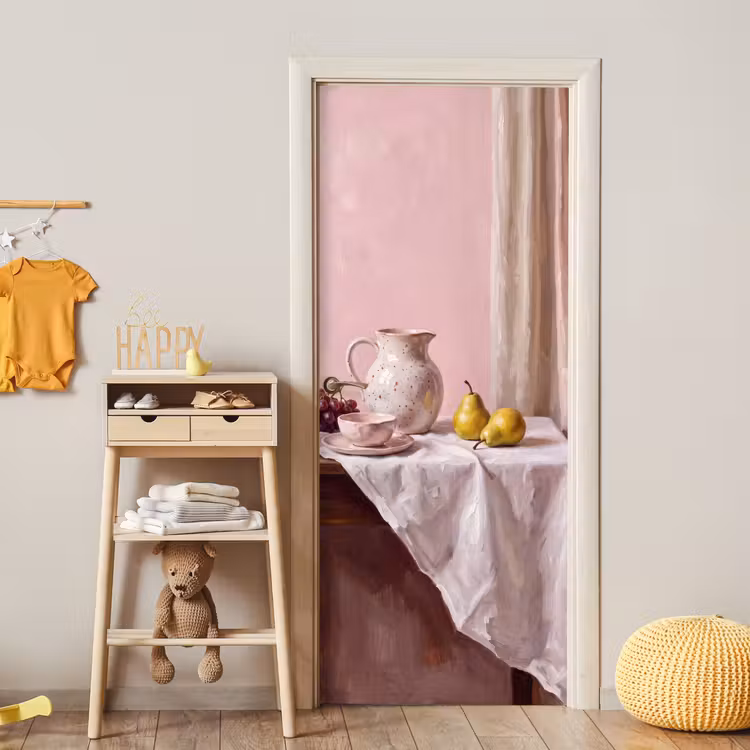 Deursticker - Stilleven - Fruit - Roze — 6