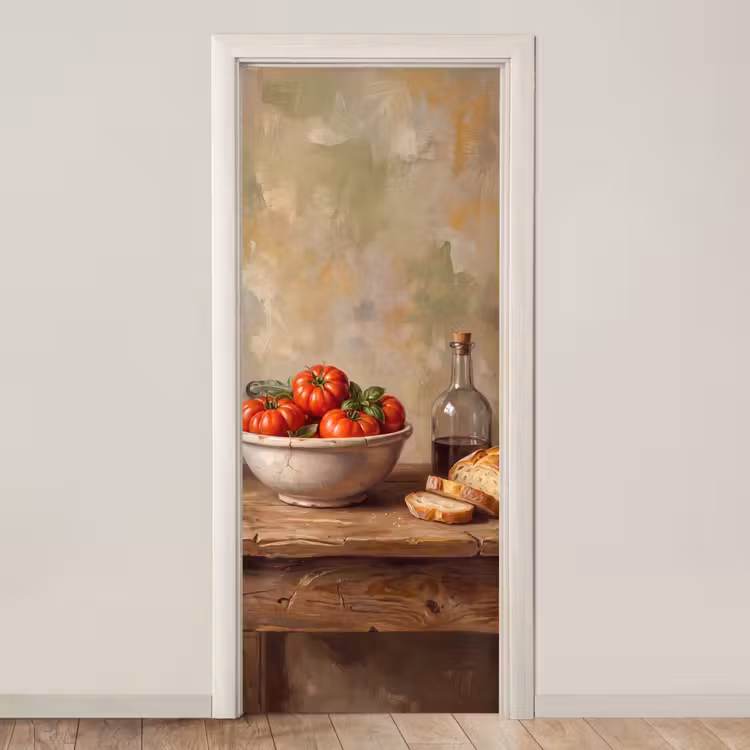 Deursticker - Tomaten - Kom - Eten — 1