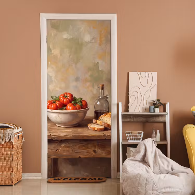 Deursticker - Tomaten - Kom - Eten — 2