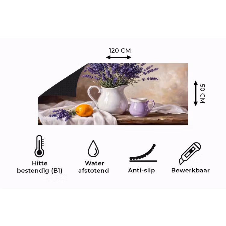 Keukenloper - Bloemen - Stilleven - Paars — 5