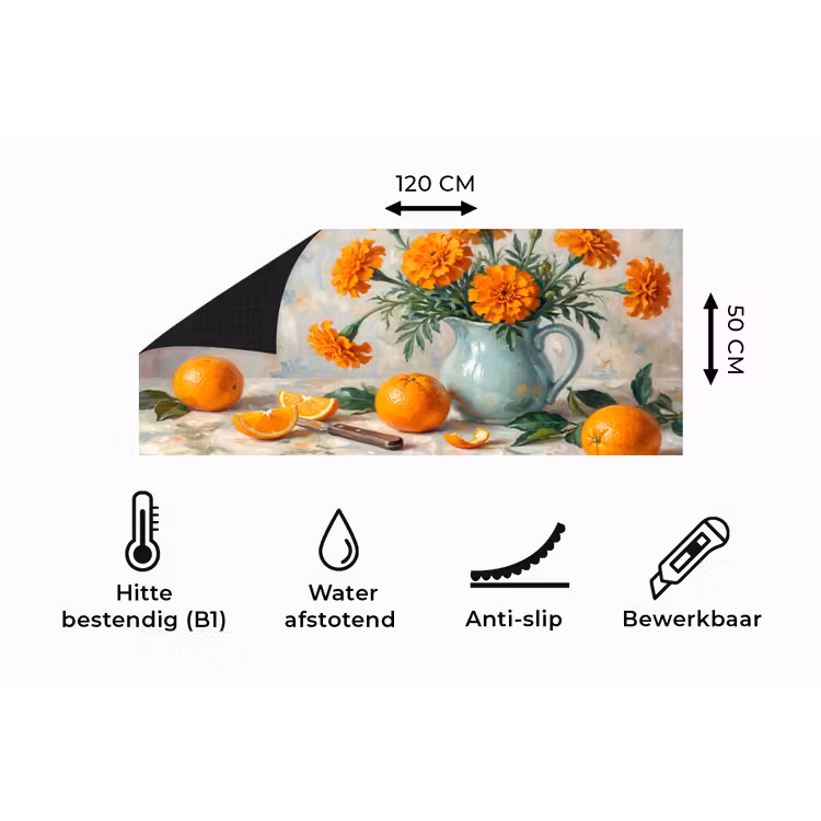 Keukenloper - Eten - Oranje - Kunst — 5