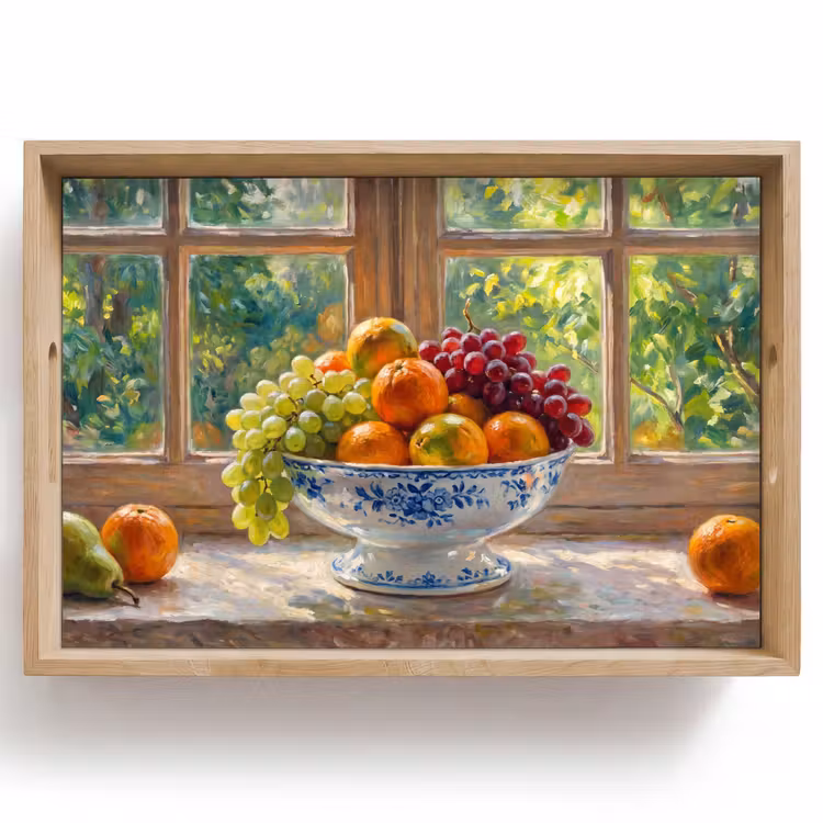 Dienblad - Fruit - Vensterbank - Natuur — 1