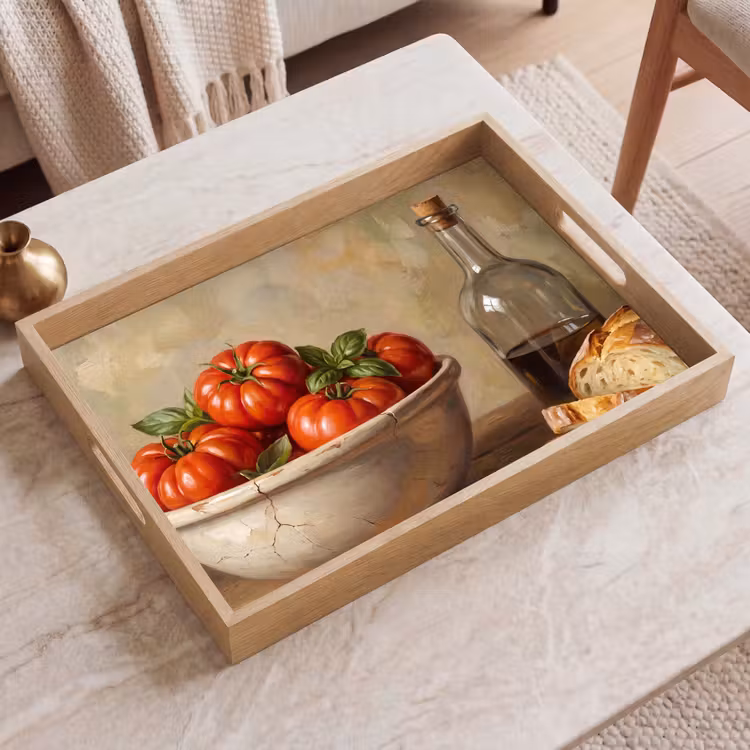 Dienblad - Tomaten - Kom - Eten — 2