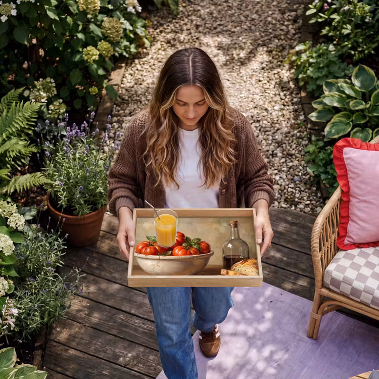 Dienblad - Tomaten - Kom - Eten — 8