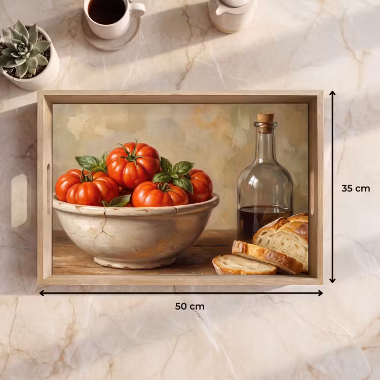 Dienblad - Tomaten - Kom - Eten — 9