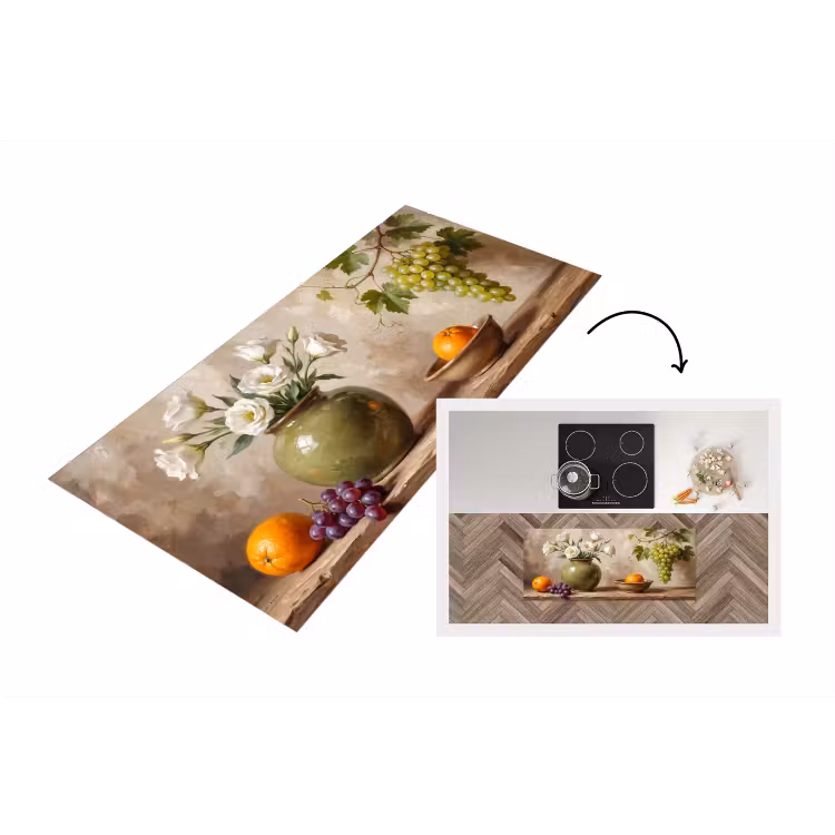 Keukenloper - Bloemen - Fruit - Stilleven — 1