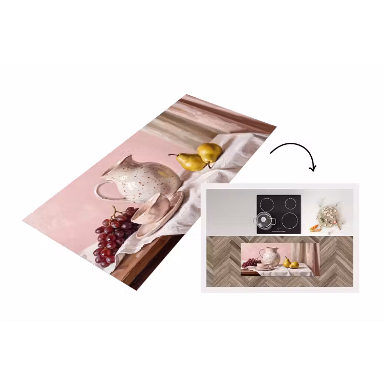 Keukenloper - Stilleven - Fruit - Roze — 1