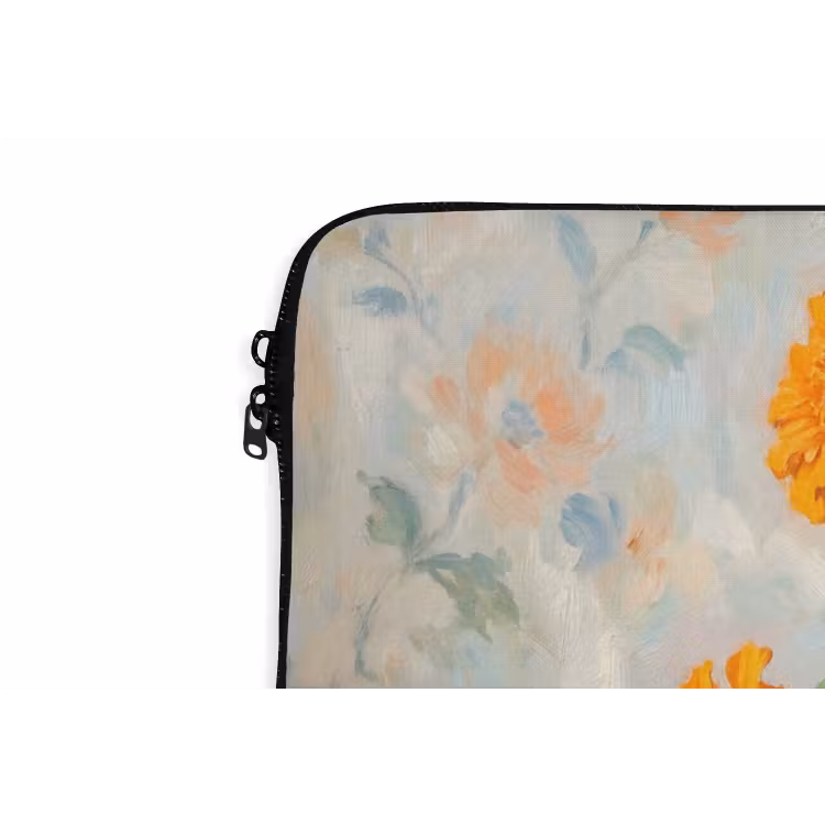 Laptophoes - Eten - Oranje - Kunst — 5