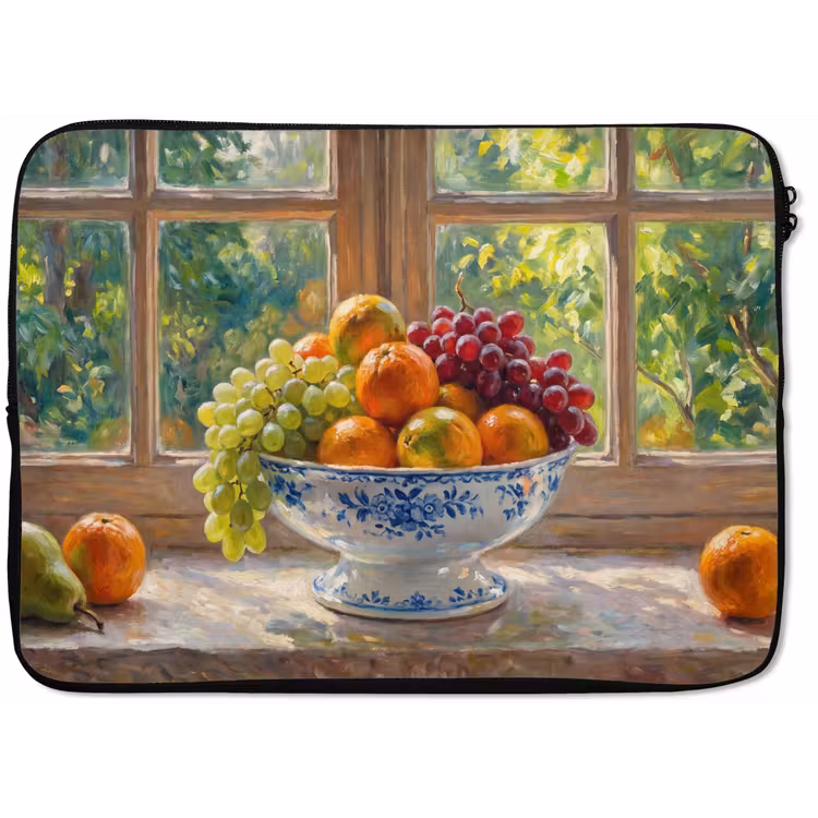 Laptophoes - Fruit - Vensterbank - Natuur — 1