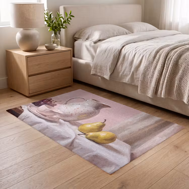 Vloerkleed - Stilleven - Fruit - Roze — 5