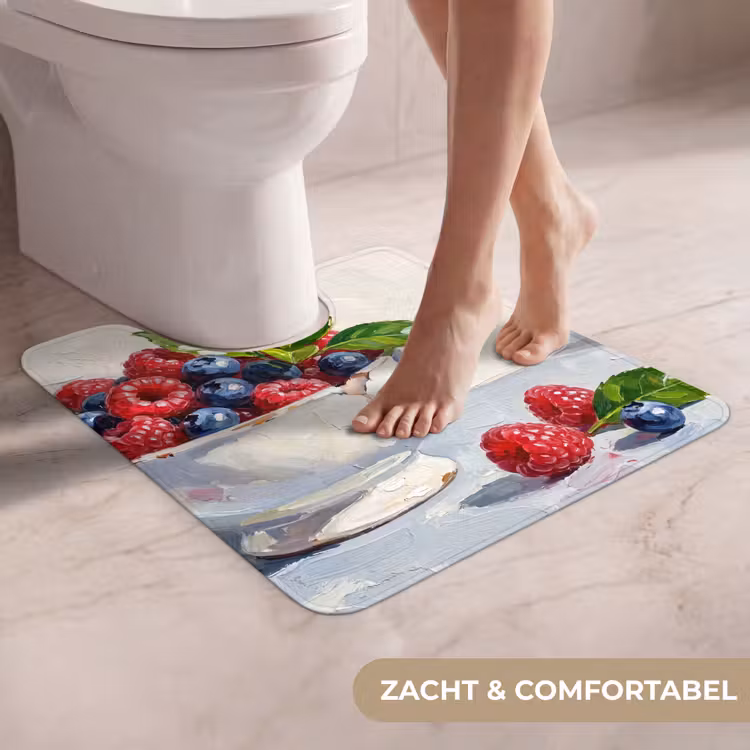 Wc Mat - Bessen - Kom - Eten — 5