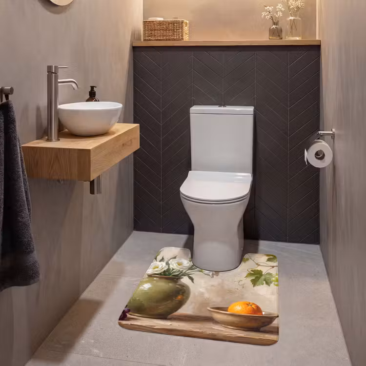 Wc Mat - Bloemen - Fruit - Stilleven — 2