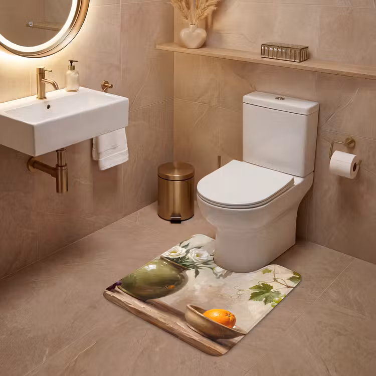 Wc Mat - Bloemen - Fruit - Stilleven — 3