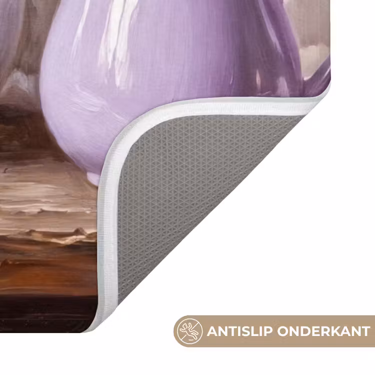 Wc Mat - Bloemen - Stilleven - Paars — 4