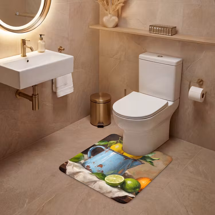 Wc Mat - Eten - Stilleven - Klassiek — 3