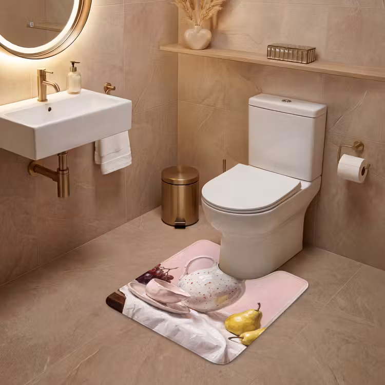 Wc Mat - Stilleven - Fruit - Roze — 3