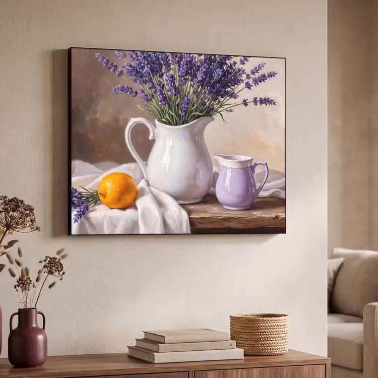 Art Frame - Bloemen - Stilleven - Paars — 7