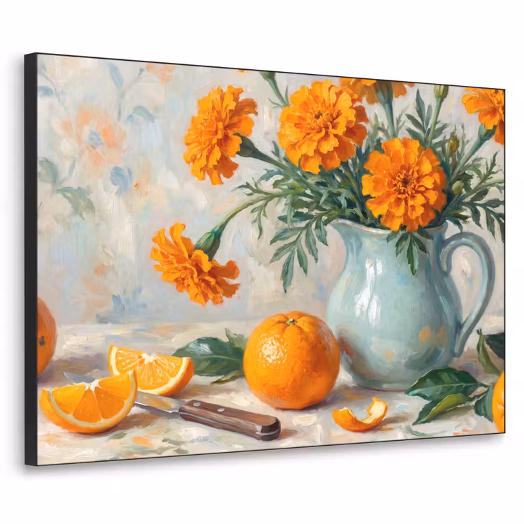 Art Frame - Eten - Oranje - Kunst — 1